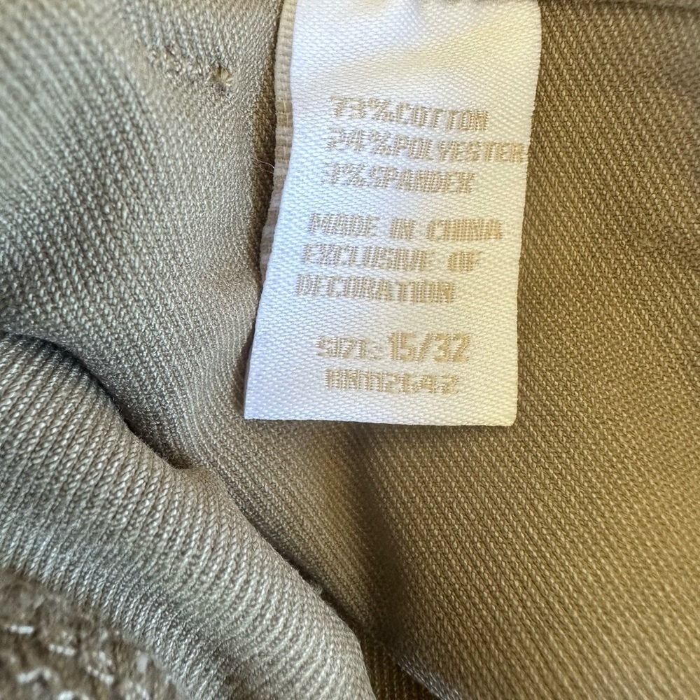 Telepatia Khaki Cargo Pants Women’s 15/32 Utility Streetwear Y2K - Picture 6 of 9